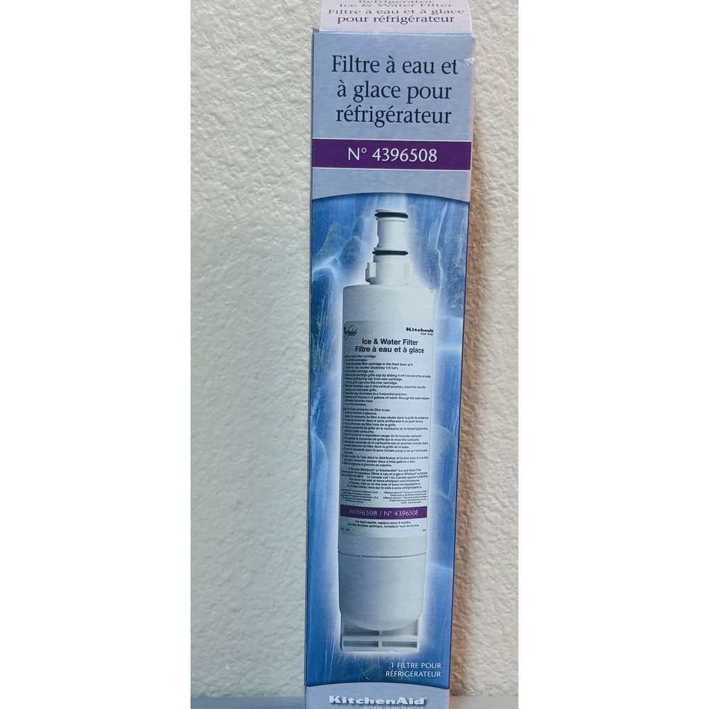 Kitchen Aid Home Refrigerator Ice & Water Filter Sealed in Box  #4396508